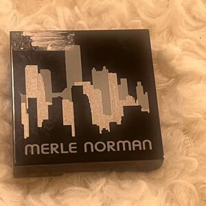 Merle Norman Black and Silver Compact